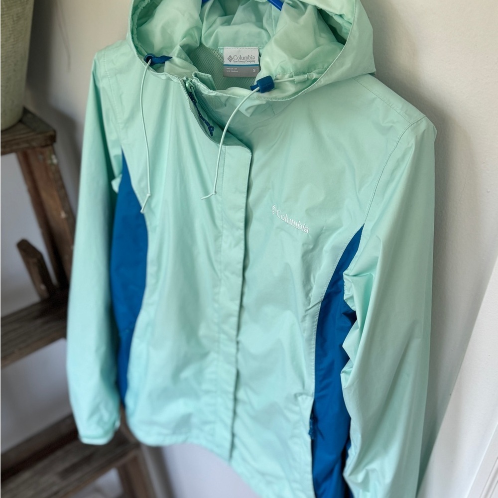 🦋 Columbia Women’s Windbreaker Jacket ✨ Size S 🤍 - Picture 3 of 15